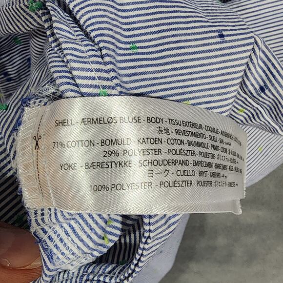 Ariat Pro Series Daniel Classic Long Sleeve Buttone Down Shirt Blue White XXL - Picture 8 of 9